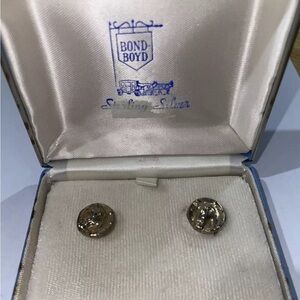 Bond Boyd Horse Theme Silver Cuff Link